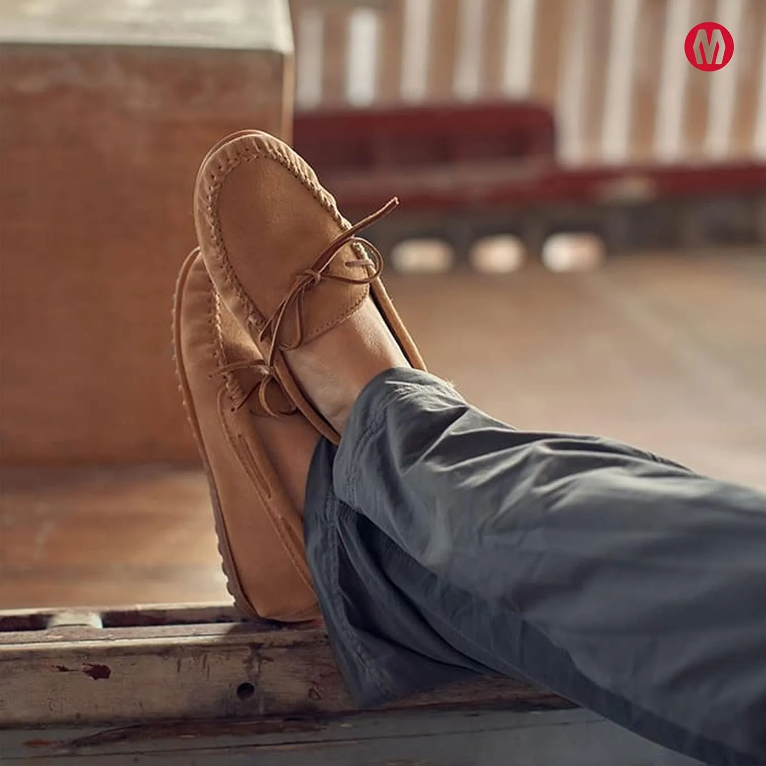 Minnetonka Men's Classic Moccasins