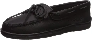 Minnetonka Women's Moosehide Fringed Kilty Moccasin