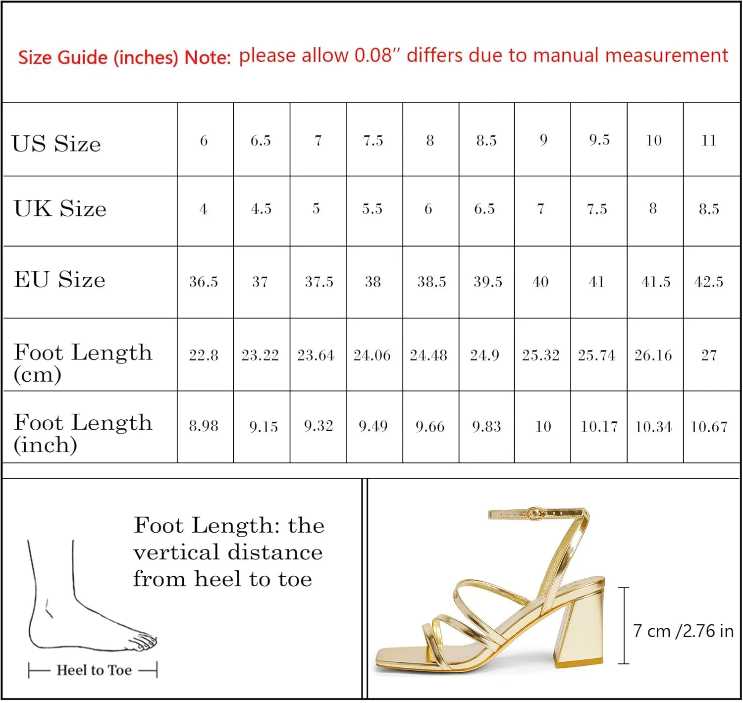 Modatope Women Heeled Sandals Strappy Heels Square Open Toe Chunky Block Heels Ankle Strap Sandals for Women Comfortable Heels