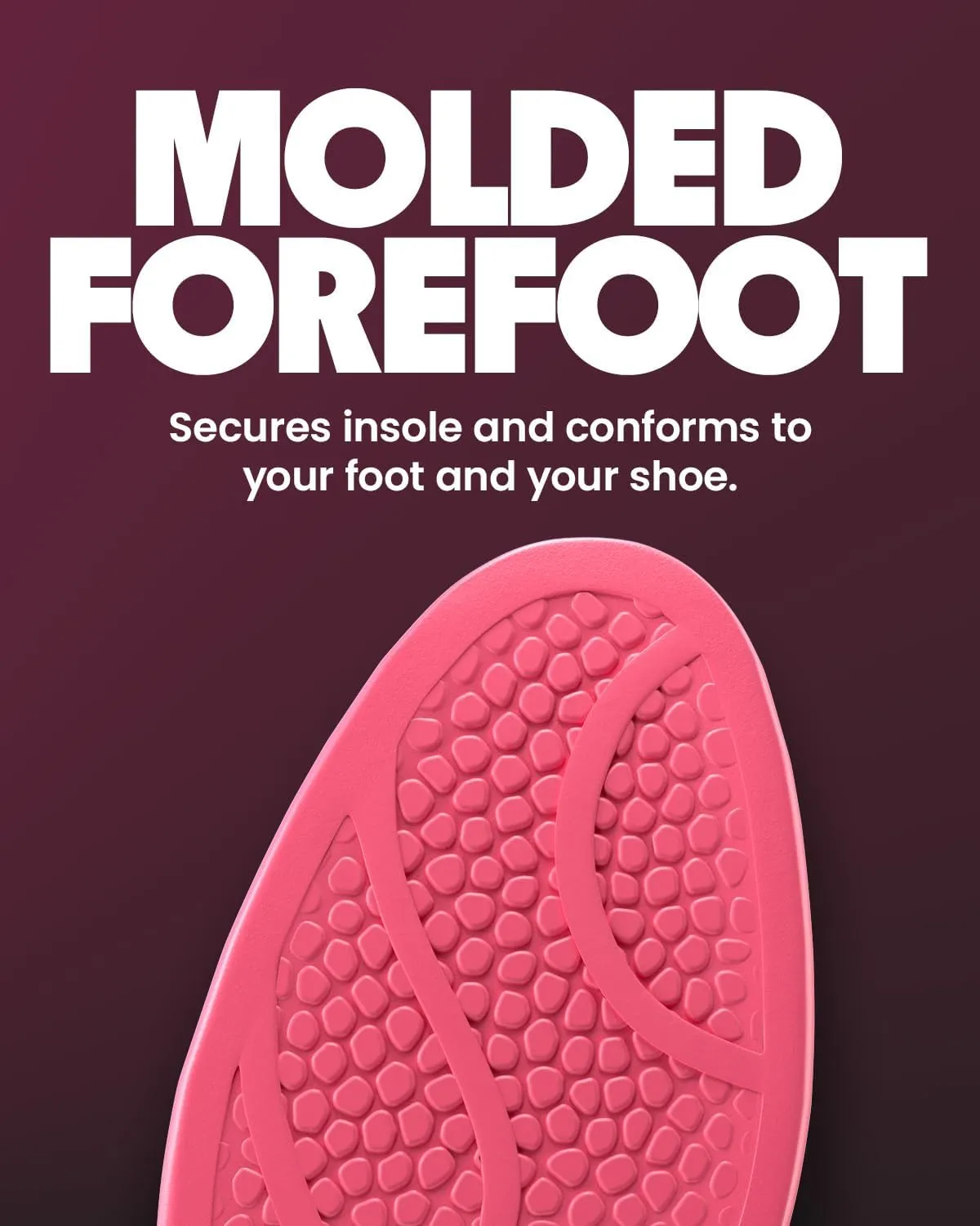 MOVE Baseline - All-Purpose Insoles - Sock Liner - Ultra Thin Shock Absorption - Maximum Freedom of Movement and Energy Return for Cleats, Shoes, Running, Basketball, Baseball (M10-10.5/WM11.5-12)
