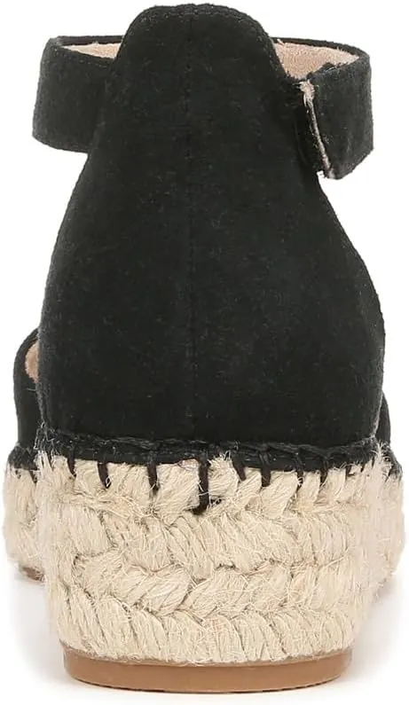 Naturalizer Soul Women's Wren Ankle Strap Low Heel Espadrille Sandal