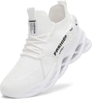 Nihaoya Mens Tennis Shoes Breathable Athletic Sneakers Lightweight Sport Shoes for Workout Walking