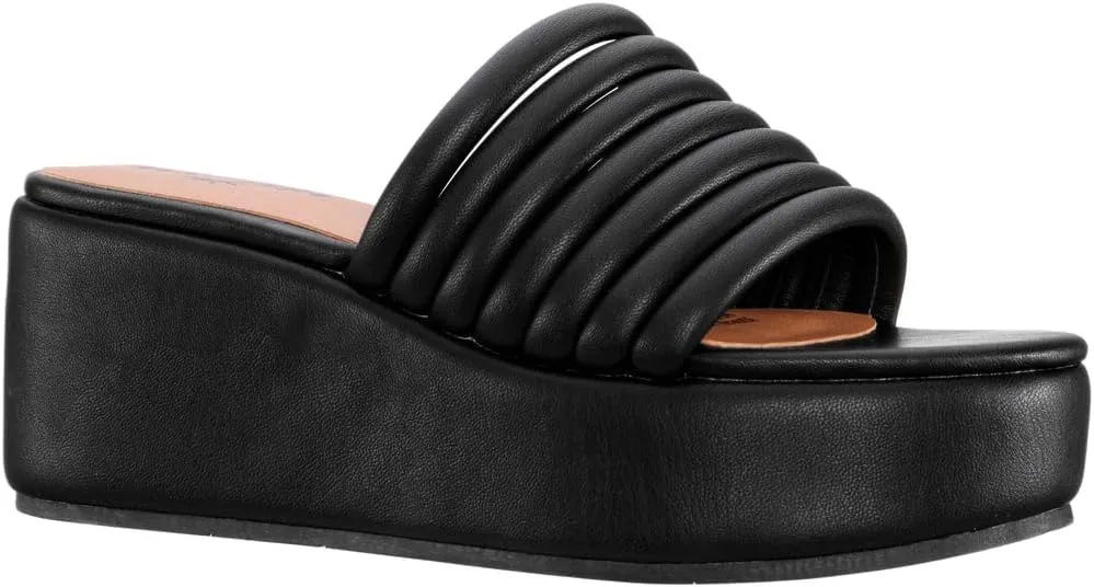 NINA Daybreaks Verve Women's Flatform Slippers Shoes - Versatile, Stylish and Comfortable Platform Sandals - Light & Cushioned Womens Shoes