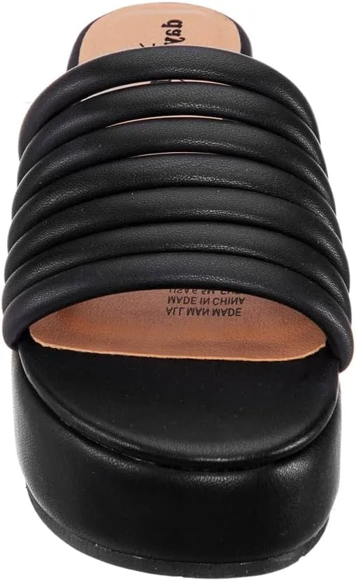 NINA Daybreaks Verve Women's Flatform Slippers Shoes - Versatile, Stylish and Comfortable Platform Sandals - Light & Cushioned Womens Shoes