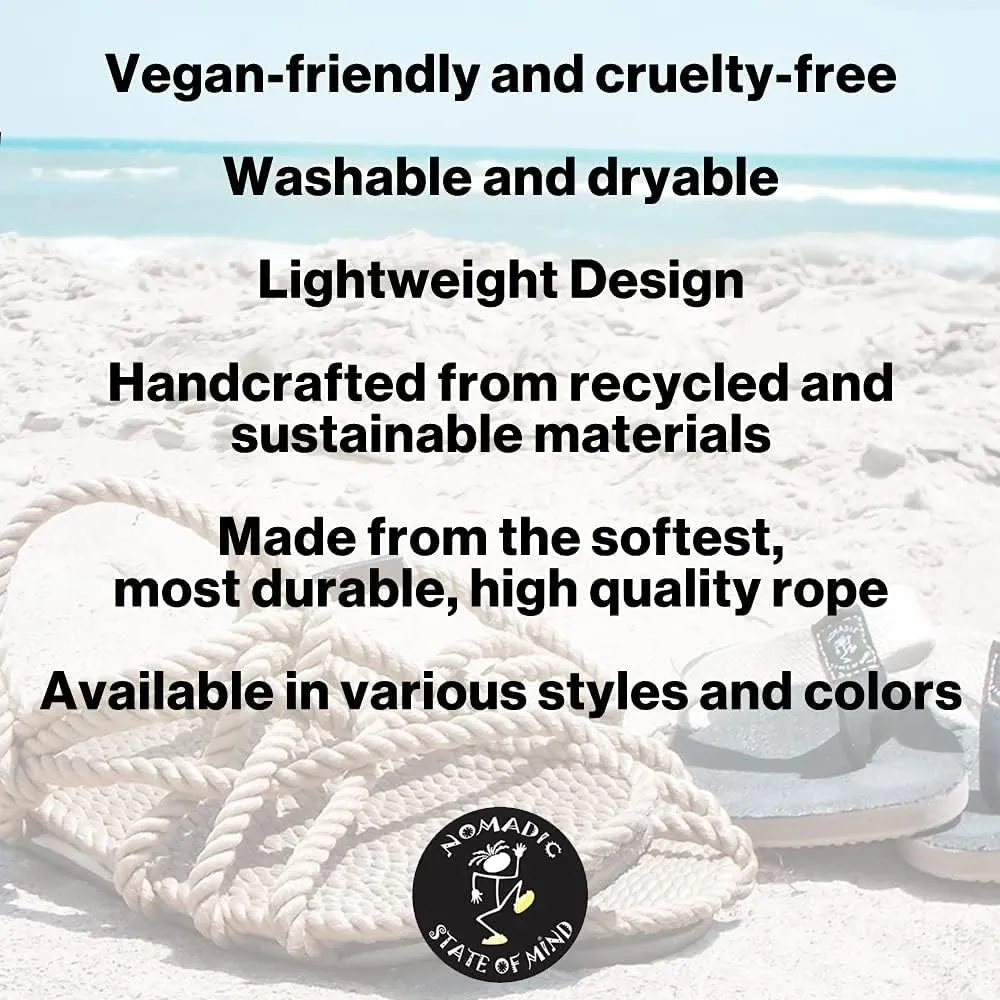 Nomadic State of Mind Rope Sandals, Romano Sandals For Men and Women, Unisex, Handmade Shoes, Straw Sandals