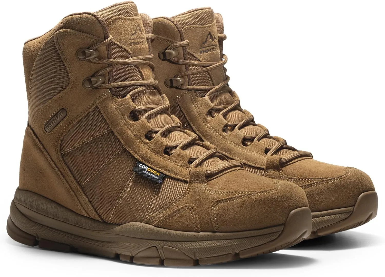 NORTIV 8 Men's Lightweight Military Tactical Work Boots Outdoor Hiking Motorcycle Combat Boots