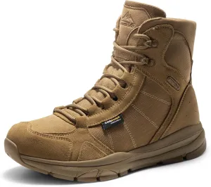 NORTIV 8 Men's Lightweight Military Tactical Work Boots Outdoor Hiking Motorcycle Combat Boots