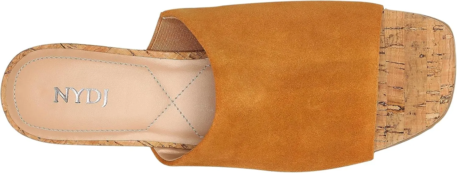 NYDJ Women's Comfortable And Designer Slip-on Mules In Wedge Heels