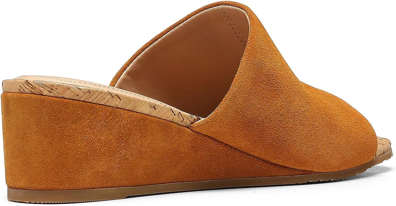 NYDJ Women's Comfortable And Designer Slip-on Mules In Wedge Heels