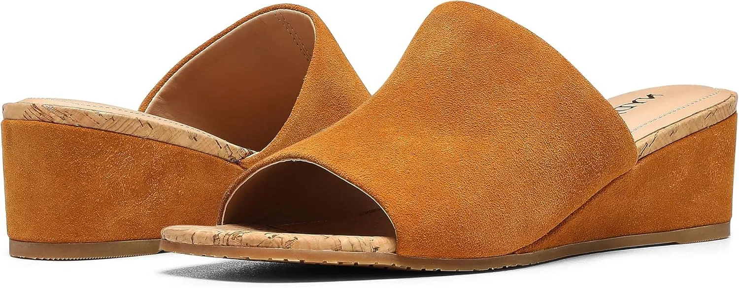 NYDJ Women's Comfortable And Designer Slip-on Mules In Wedge Heels