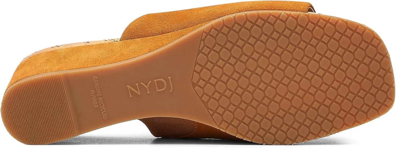 NYDJ Women's Comfortable And Designer Slip-on Mules In Wedge Heels
