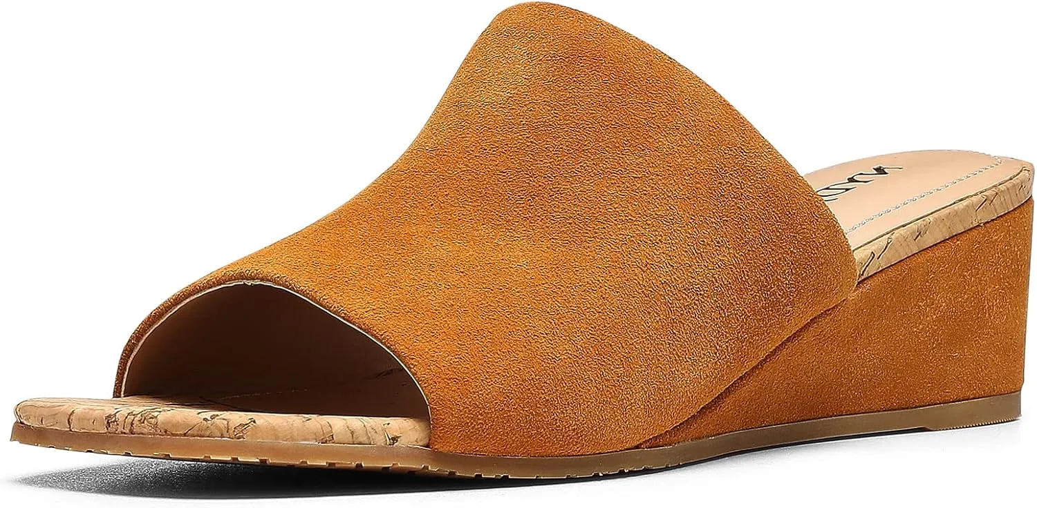 NYDJ Women's Comfortable And Designer Slip-on Mules In Wedge Heels