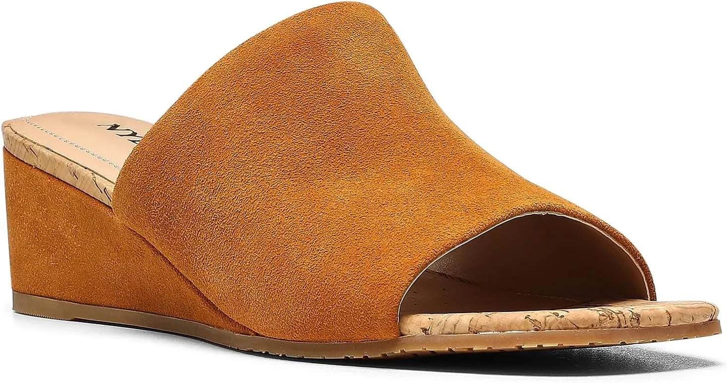 NYDJ Women's Comfortable And Designer Slip-on Mules In Wedge Heels