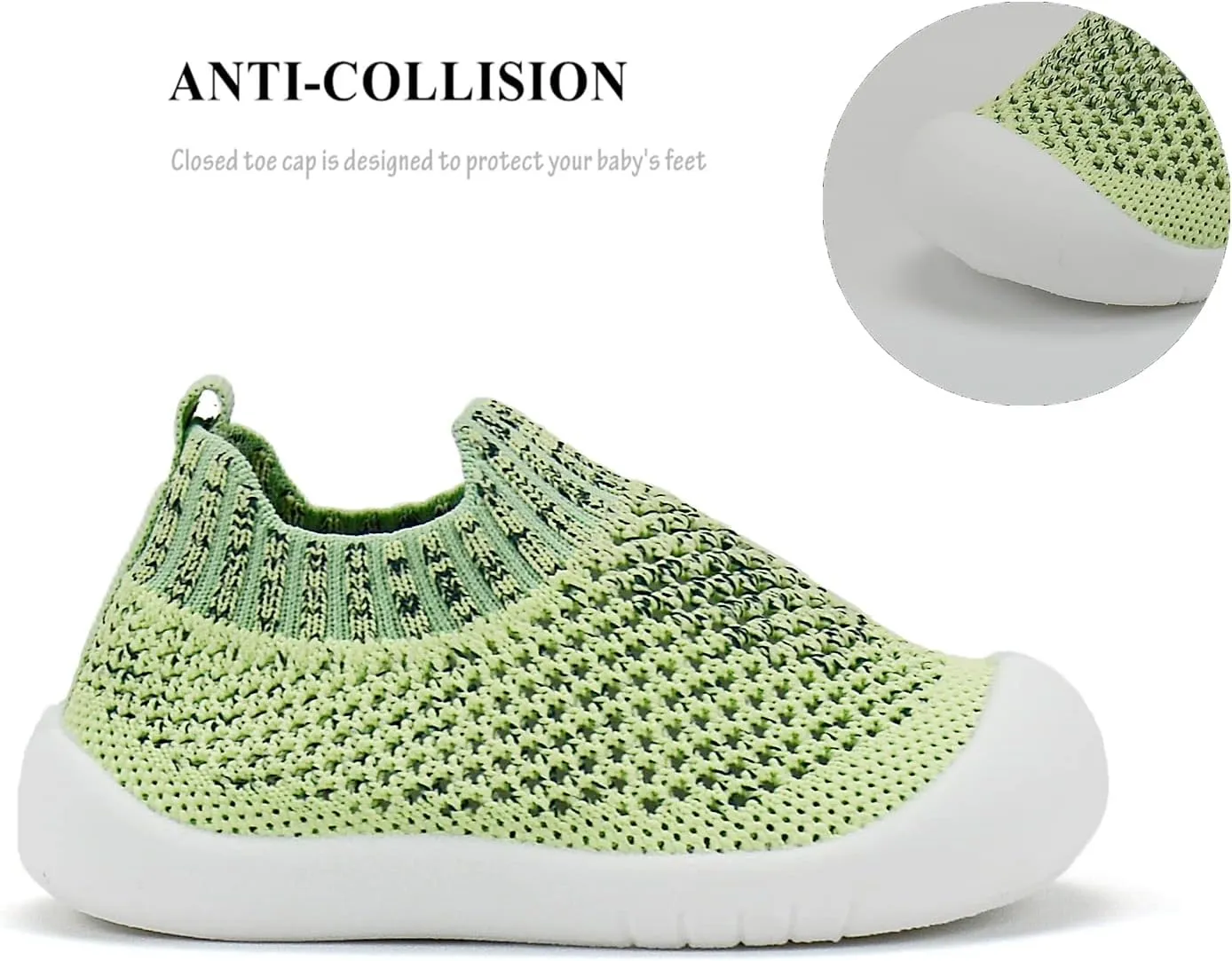 OAISNIT Baby Boy Girl Shoes Breathable Mesh Sneakers Lightweight Non-Slip Toddler Walking Shoes Infant First Walkers 6-24 Months
