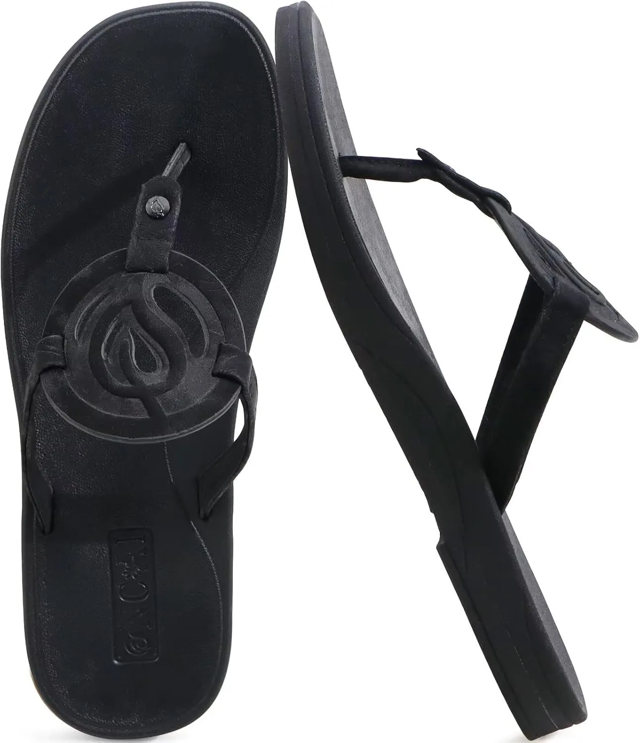 ONCAI Womens Flip Flops Fashion Flat Sandals Summer Vacations Casual Cute Slip On Dressys Sandals for Woman Size 6-11