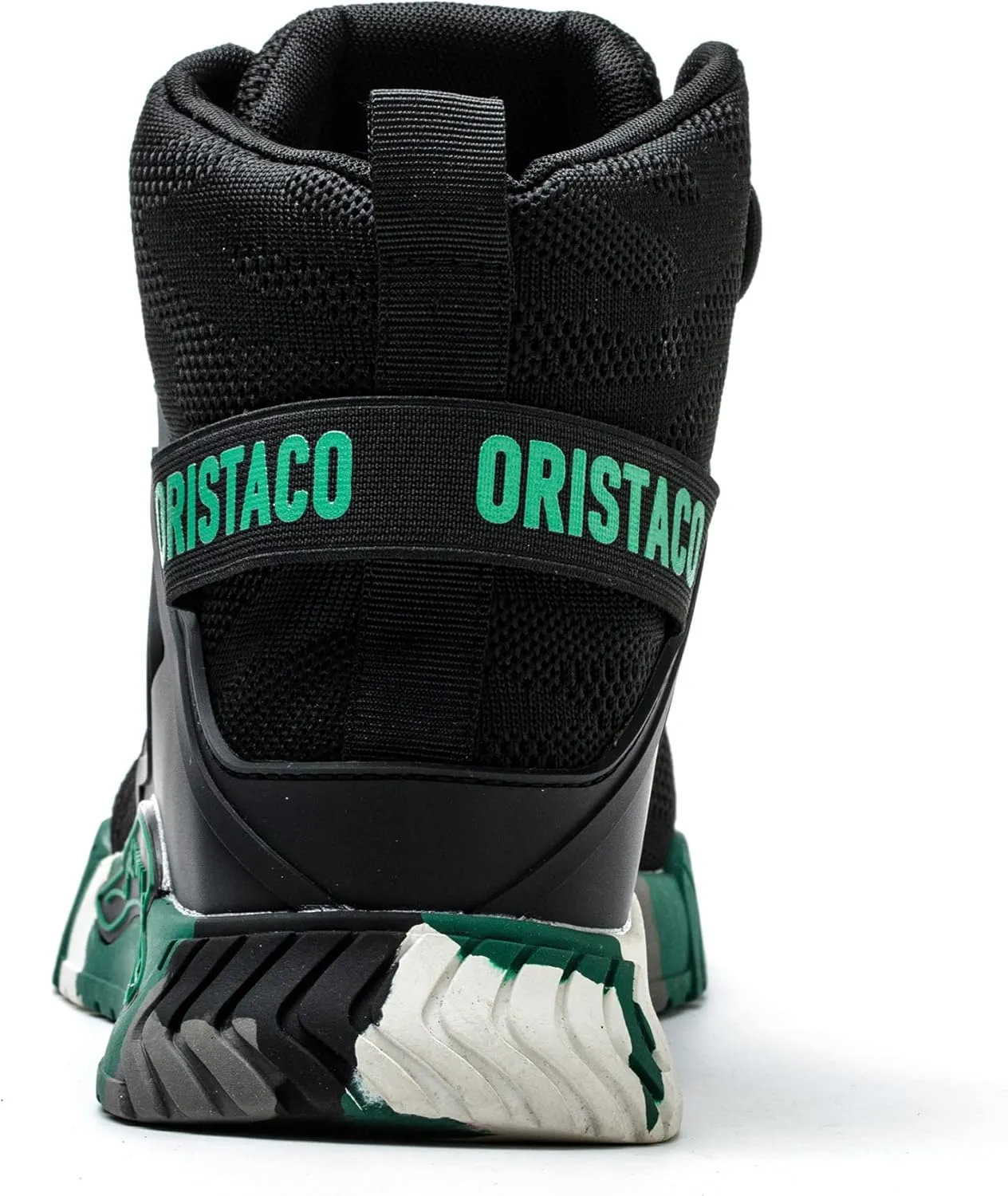 ORISTACO Work Safety Crew Boots Lightweight Breathable Industry Construction Steel Toe Sneakers