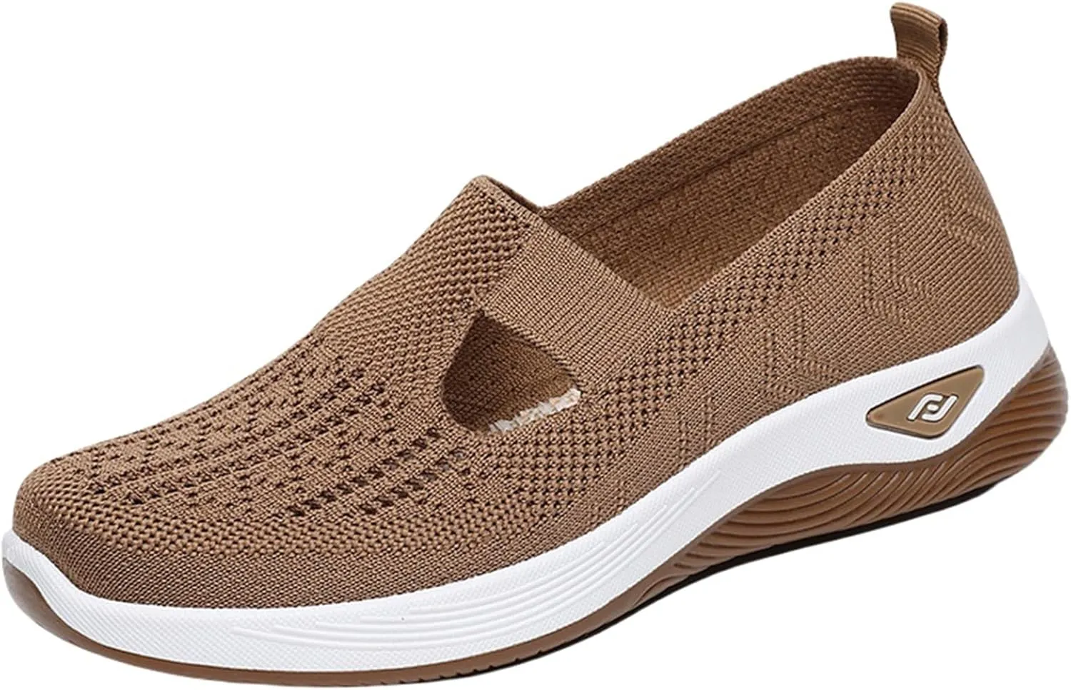 Orthopedic Shoes for Women，Breathable Comfort Wear Orthowear Walking Shoes，Cushionaire Wide Width Sneakers Diabetic Arch Support Sneakers Soft Slip On Shoe Comfortable