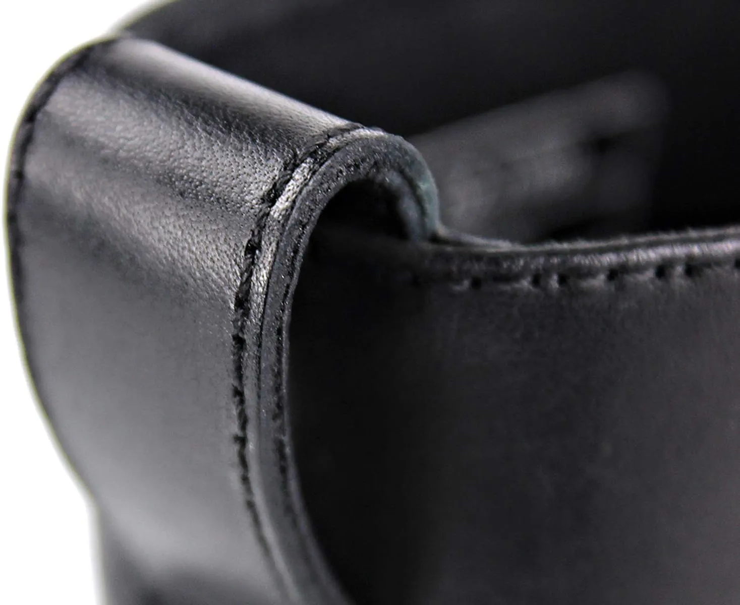 OSSTONE Dress Boot for Men Leather Chukka Designer Boots Casual Heel Shoes Zipper-up OS-JY002-US
