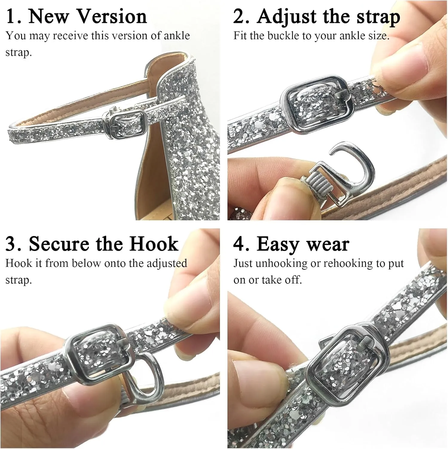 Pearl Rhinestone Heels Platform Block Sandals for Women Wedding Sandals for Bride Chunky Heels Bridal Shoes with Ankle Strap
