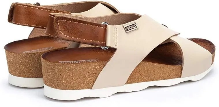 PIKOLINOS Wedge Sandals Leather Mahon for Woman