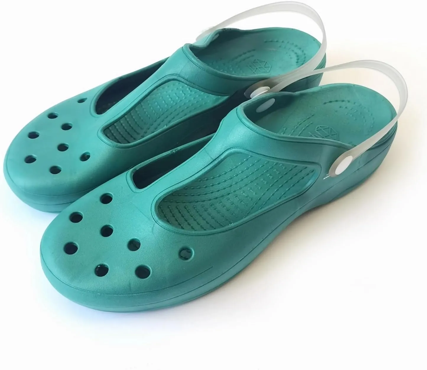 Plus Size 10-11 Women's Shoes Hollow Sandals Beach Shoes Summer Sandals Slippers Jelly Shoes Closed Toe Shoes Thick Bottom Shoes Sponge Cake Shoes