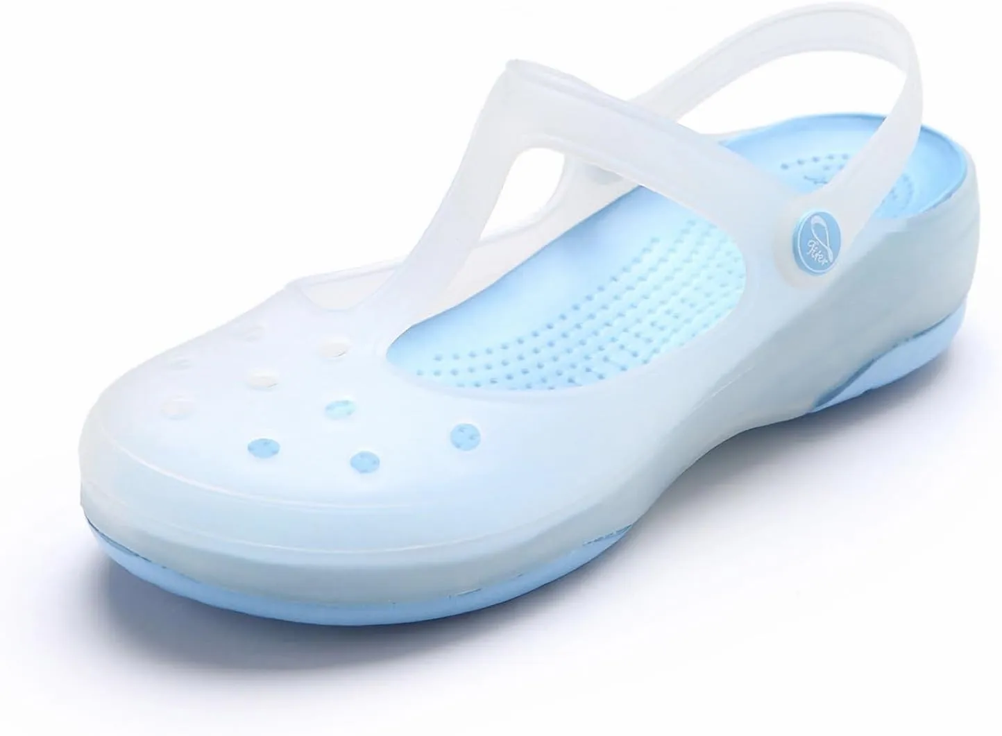 Plus Size 10 Women's Shoes Hollow Sandals Beach Shoes Summer Sandals Slippers Jelly Shoes Closed Toe Shoes Thick Bottom Shoes Sponge Cake Shoes