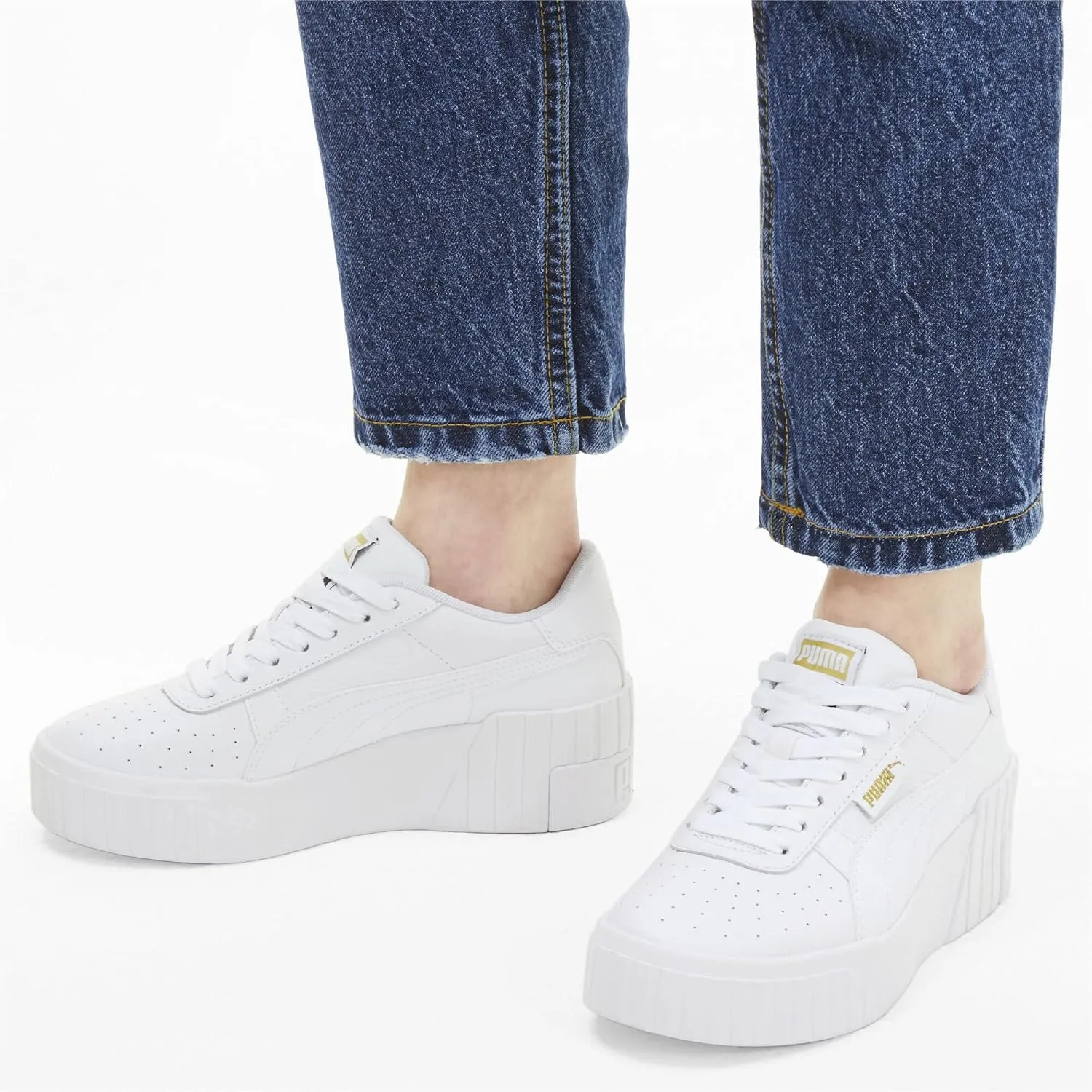 PUMA Women's Cali Wedge Sneaker, AD Template Size