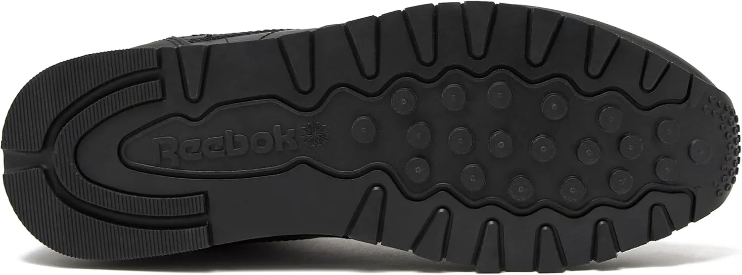 Reebok Men's Classic Leather Sneakers Black Or White Tennis Shoes