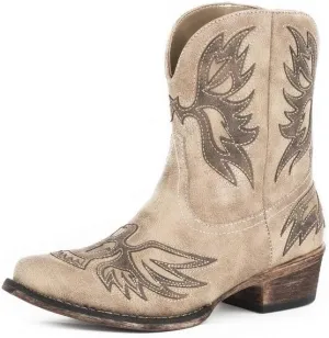 ROPER Women's Amelia Western Booties Snip Toe - 09-021-1567-2428 Ta