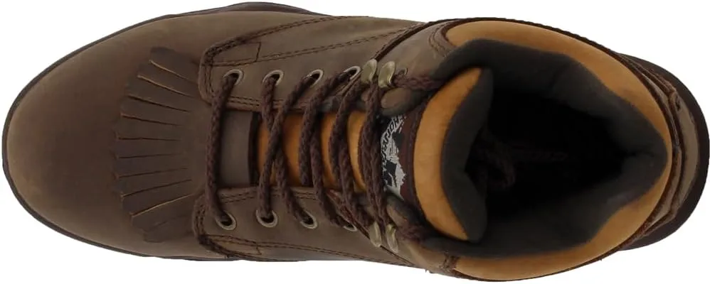 ROPER Womens Horseshoe Kiltie Round Toe Hiking Casual Boots Ankle - Brown