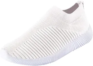 Running Shoes for Men Mesh Breathable Ladies Shoes Casual White Sneakers Sneakers Walking Non Slip Lightweight White Basketball Shoe Loafers Dress Shoe