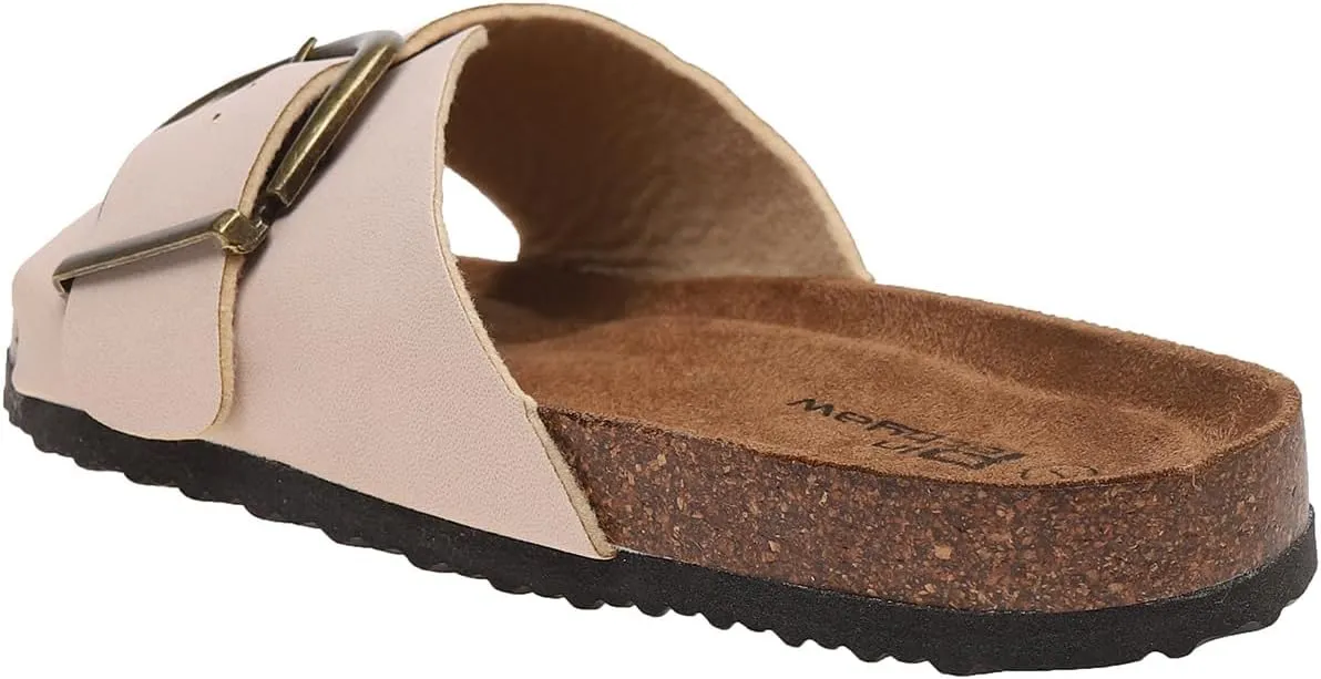 Sandals for Women Comfortable Women Summer Sandals with Memory Foam Insole Adjustable Women Cork Sandals for All-Day Wear
