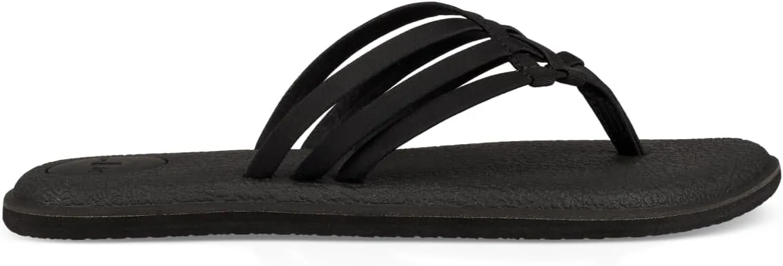Sanuk Women's Yoga Salty | Flip Flops for Women | Yoga Sandals For Women | Memory Foam Footbed