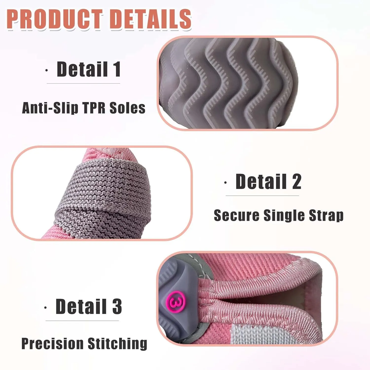 Soft Dog Shoes for Small Dogs,Dog Paw Protector for Outdoor Activies,Anti-Slip Dog Boots, Size 5, Pink
