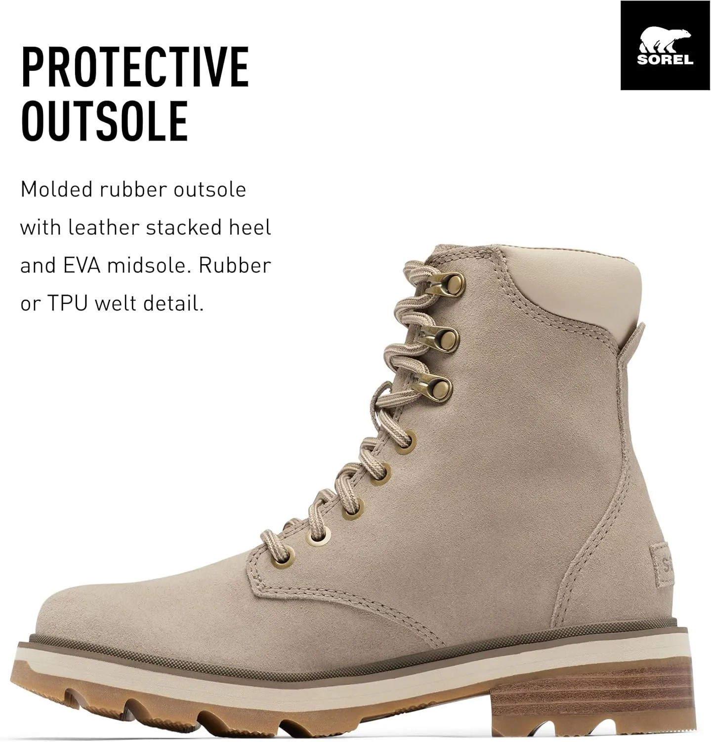 SOREL Women's Lennox Lace Waterproof Boots