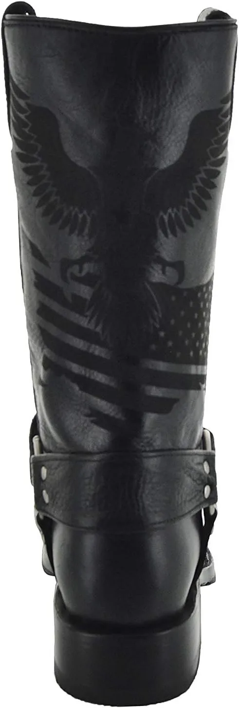 Soto Boots Men's Leather Harness Boots H50021