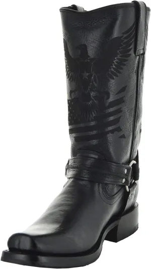 Soto Boots Men's Leather Harness Boots H50021