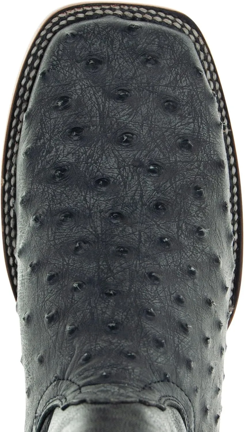 Soto Boots Men's Out of the Wild Ostrich Print Cowboy Boots, Exotic Print Men's Cowboy Boots, Western Boots For Men H50031