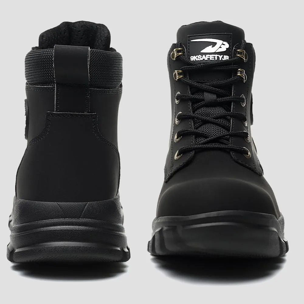 Steel Toe Boots for Women Wateproof Safety Shoes Men Lightweight Composite Toe Boots Leather Construction Steel work Shoes