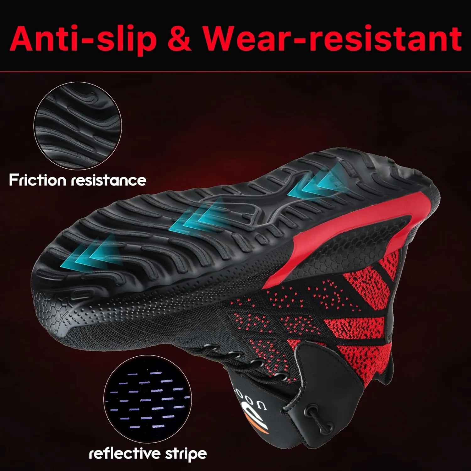 Steel Toe Shoes for Men Lightweight Comfortable Steel Toe Sneakers Waterproof Slip Resistant Steel Toe Boots for Women