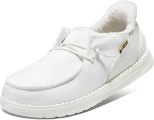 STQ Women's Loafers丨Orthopedic Fur Lined Ultralight Boat Casual Shoes with Arth Support
