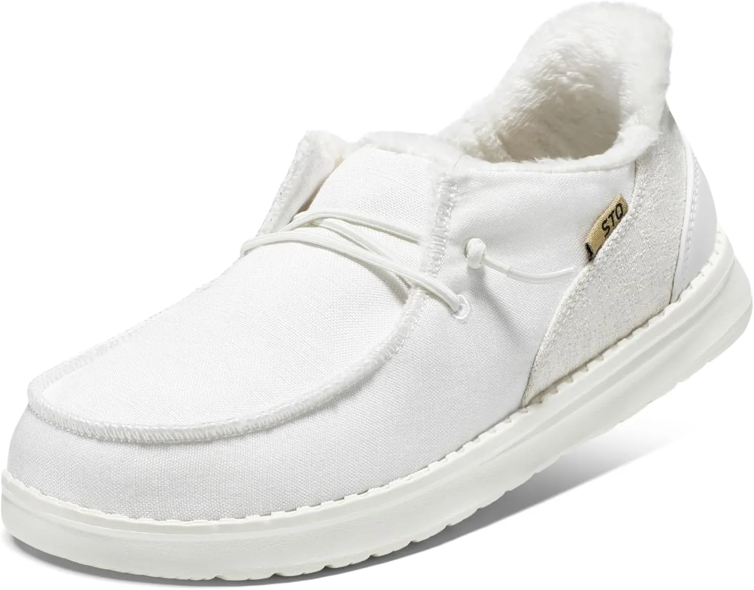 STQ Women's Loafers丨Orthopedic Fur Lined Ultralight Boat Casual Shoes with Arth Support