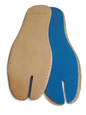 Tabi Leather Insoles for Split-Toe Boots, Traditional Japanese Shoes, Jika Tabi Boots, Tabi Pumps (36(EU))