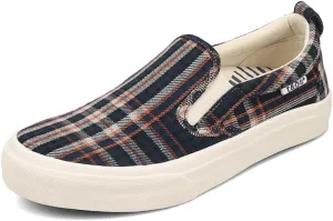 Taos Rubber Soul Slip-On Women's Sneaker - Fresh and Clean Canvas Design with Effortless Style, Removable Footbed and Arch Support - Elevated Comfort for All-Day Fashion