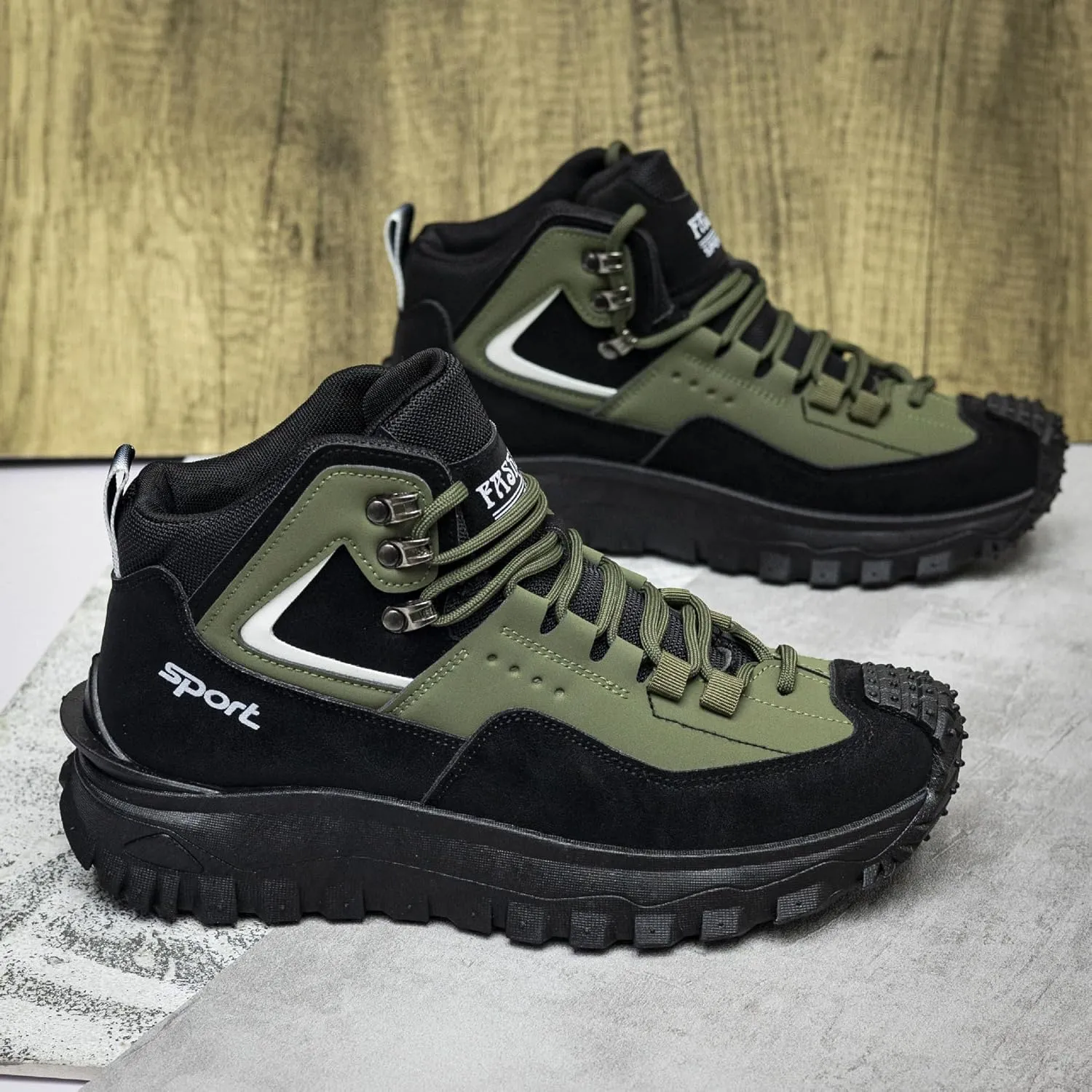 The First Young Shoes Men, Thefirstyoung Steeltoe Boots, The First Young Men's Outdoor Hiking Safety Work Boots