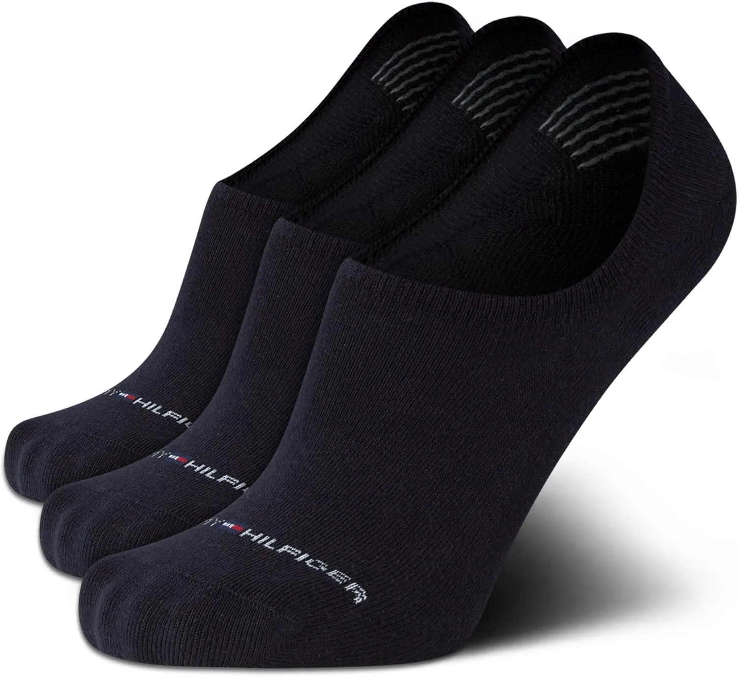 Tommy Hilfiger Men's Low Cut Socks - 3 Pack Lightweight Cushion Comfort No Show Socks - Athletic Socks for Men (7-12)