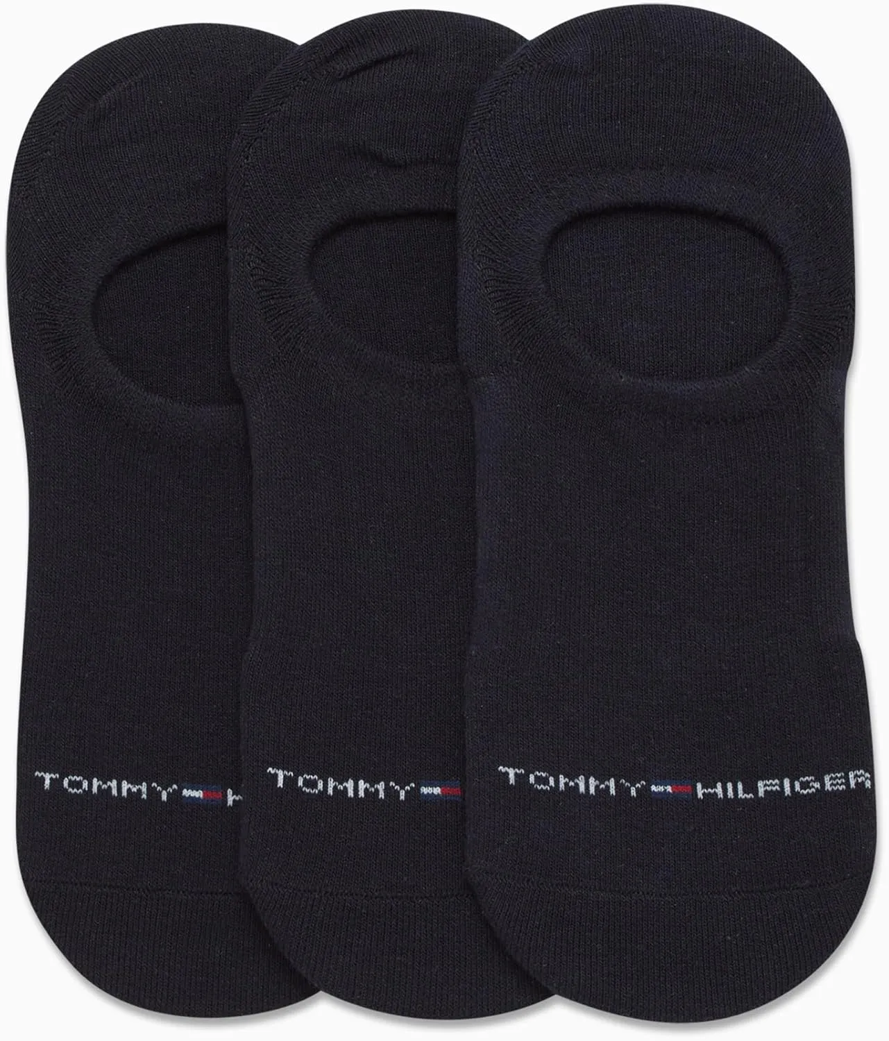 Tommy Hilfiger Men's Low Cut Socks - 3 Pack Lightweight Cushion Comfort No Show Socks - Athletic Socks for Men (7-12)