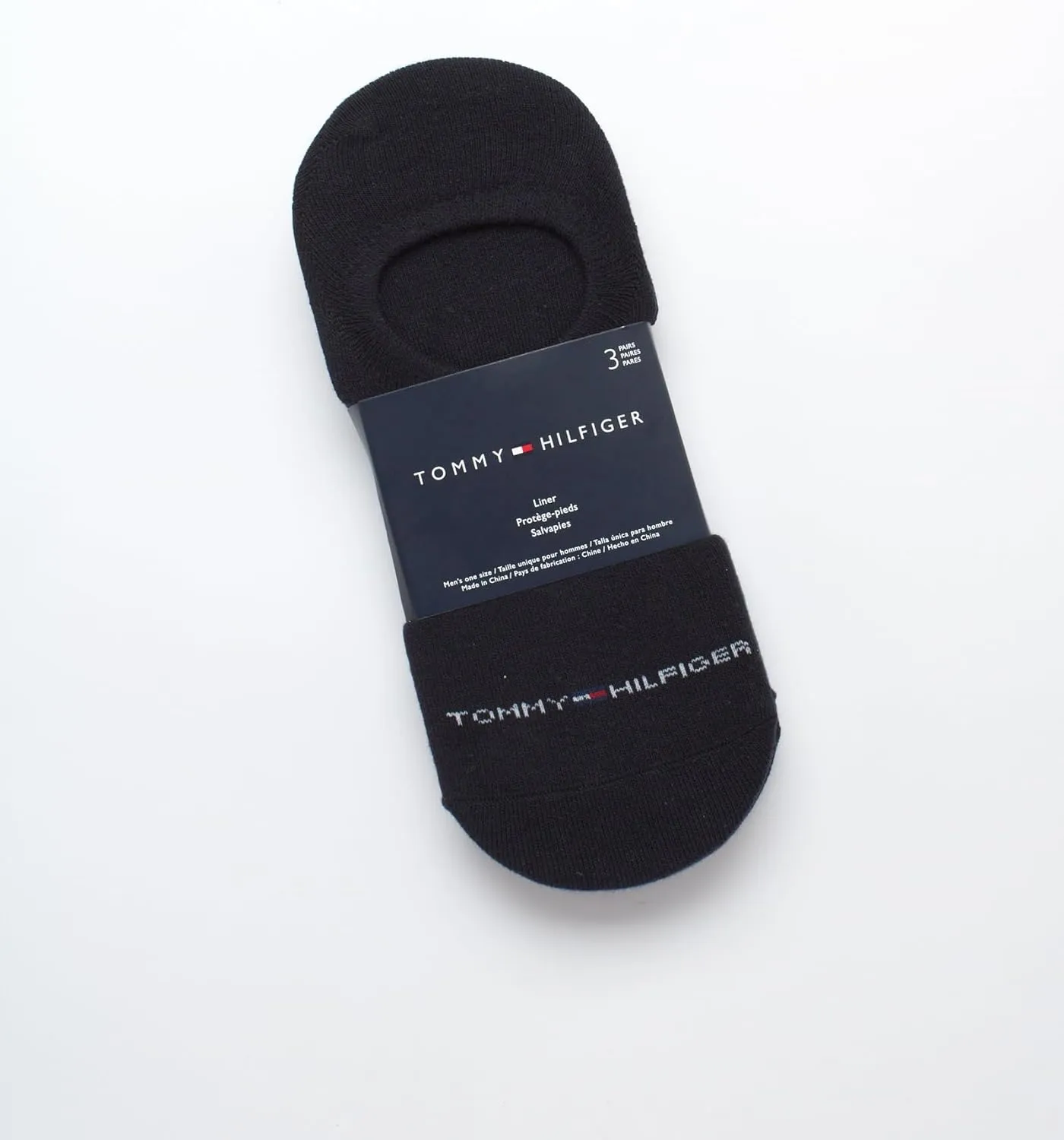 Tommy Hilfiger Men's Low Cut Socks - 3 Pack Lightweight Cushion Comfort No Show Socks - Athletic Socks for Men (7-12)