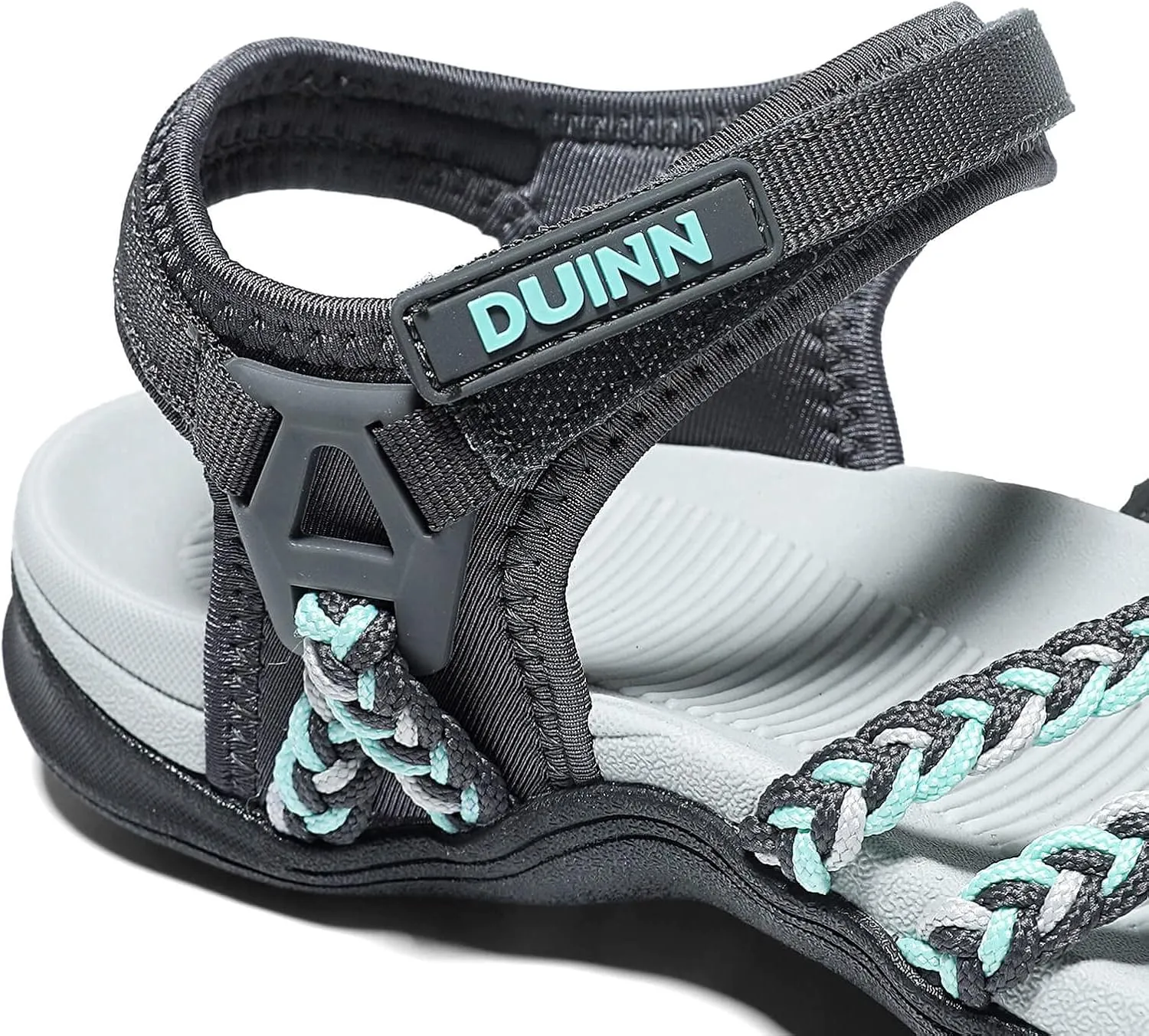 UBFEN Womens Hiking Sandals Sport Sandals Straps with Adjustable Hooks Arch Support Beach Vacation Casual Camping