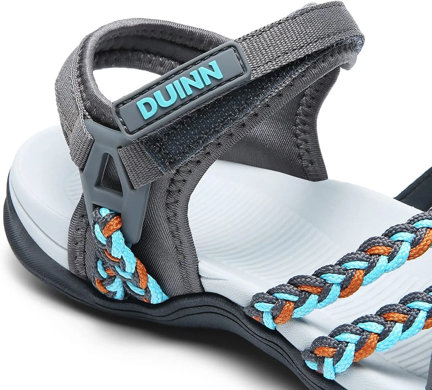 UBFEN Womens Hiking Sandals Sport Sandals Straps with Adjustable Hooks Arch Support Beach Vacation Casual Camping